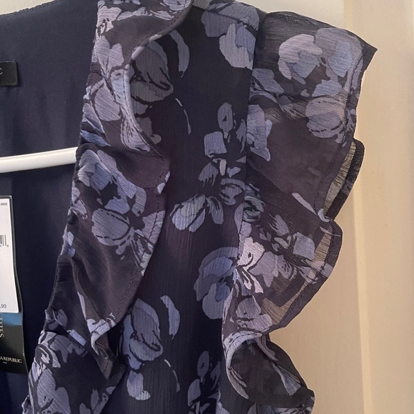 NEW Banana Republic Factory Floral Dress - Size Small - Picture 4 of 11